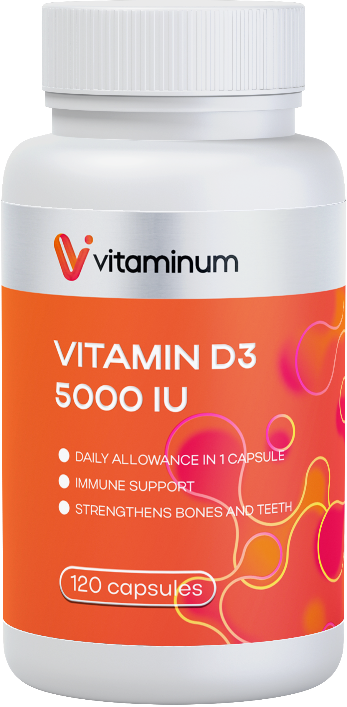  Vitaminum ВИТАМИН Д3 (5000 МЕ) 120 капсул 260 мг  в Выксе
